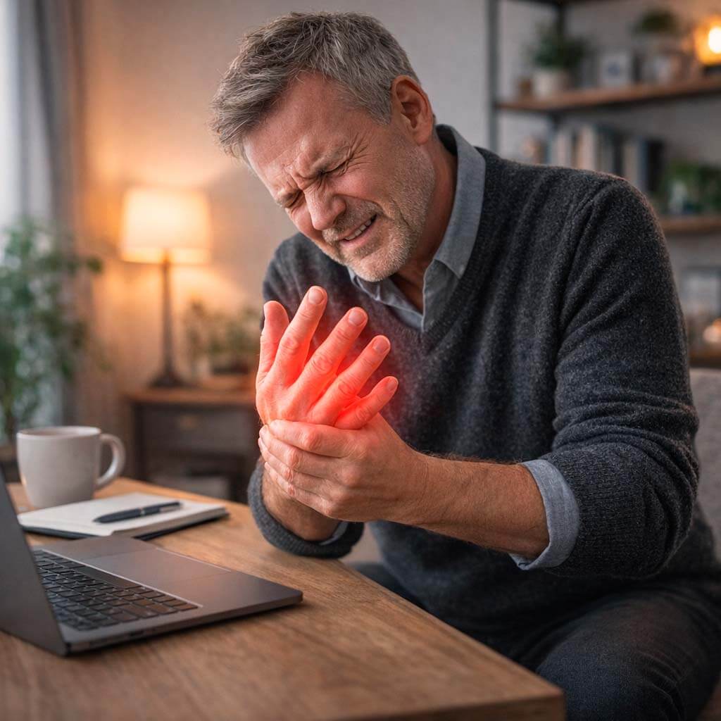 Hand pain treatment improving daily function